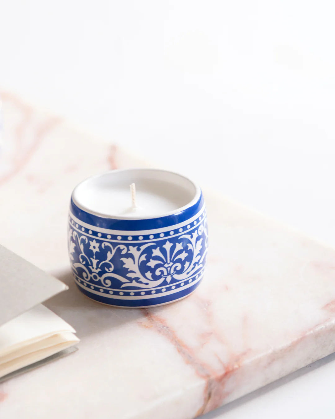 Set de 3 Velas Aromáticas Gold & Blue de Castelbel - Portus Cale Collection - #pino_y_jacaranda#