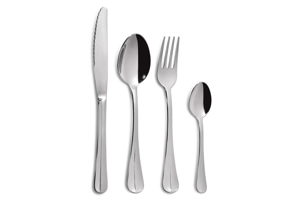Set de 3 cuberterías de acero inoxidable Granada Comas