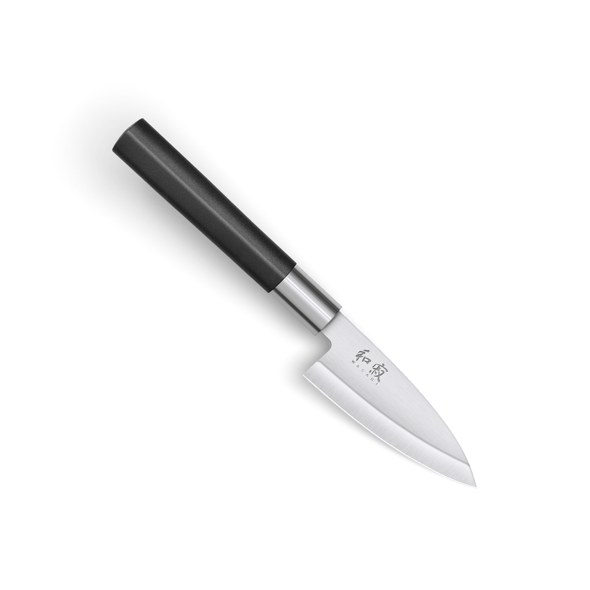 Cuchillo deba Kai Wasabi Black 10,5 cm