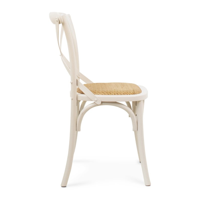 Silla de madera y ratán Floyd