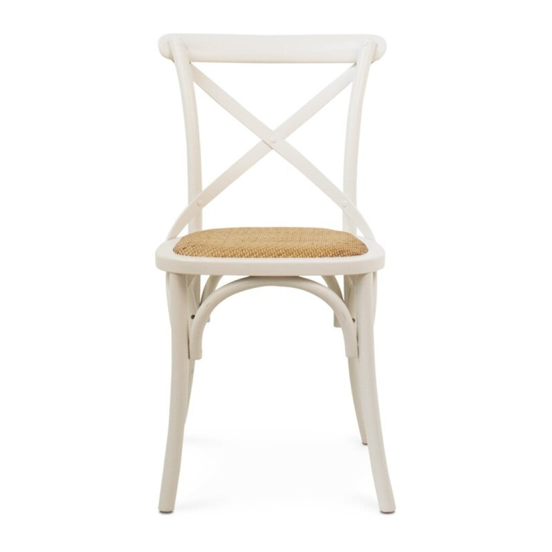 Silla de madera y ratán Floyd