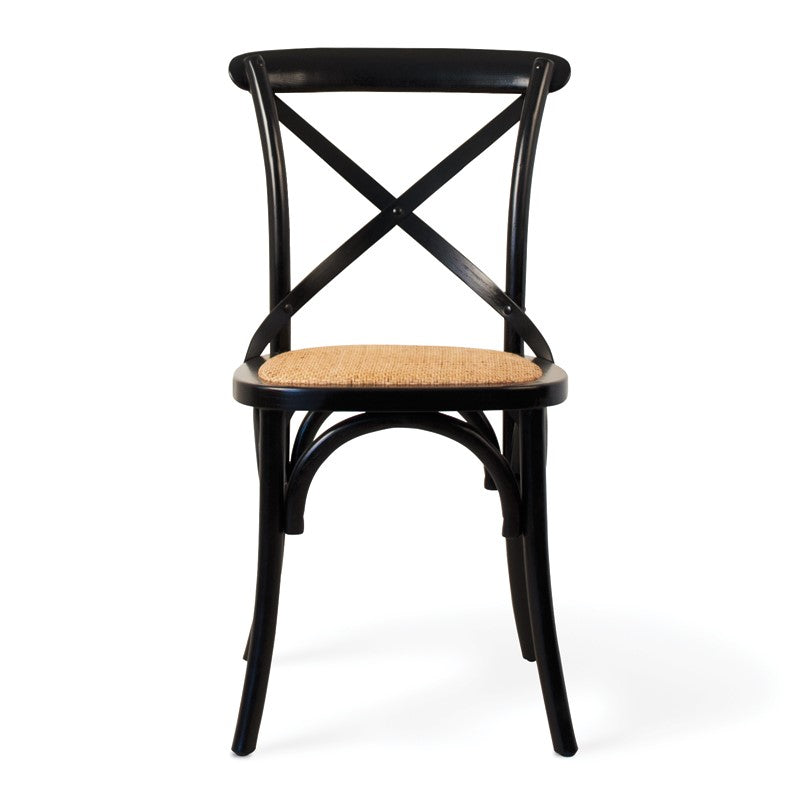 Silla de madera y ratán Floyd