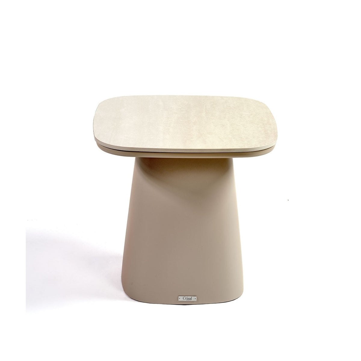 Mesa auxiliar de exterior arena y porcelánico Tetuán