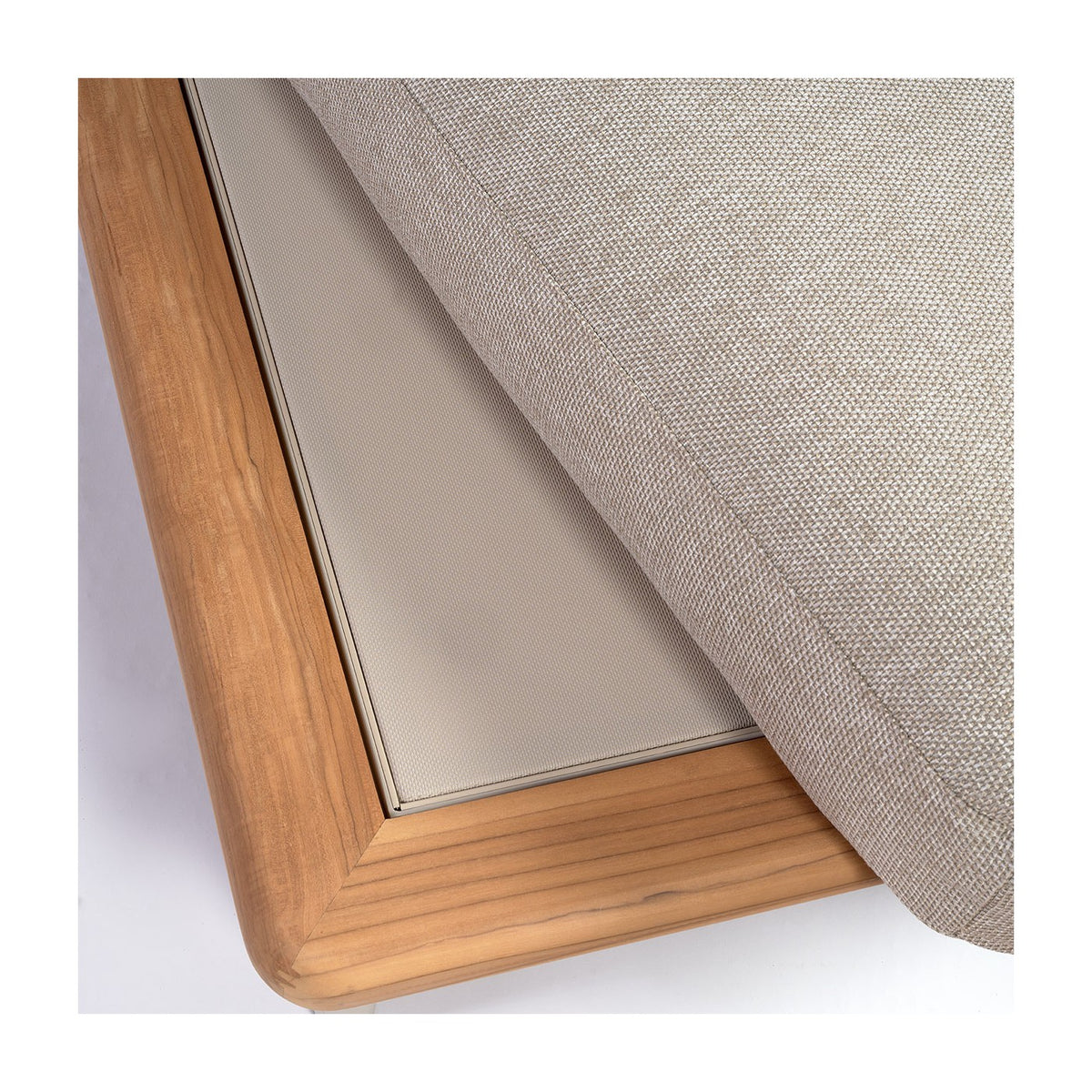 Sillón de exterior de aluminio y cuerda Bárcena