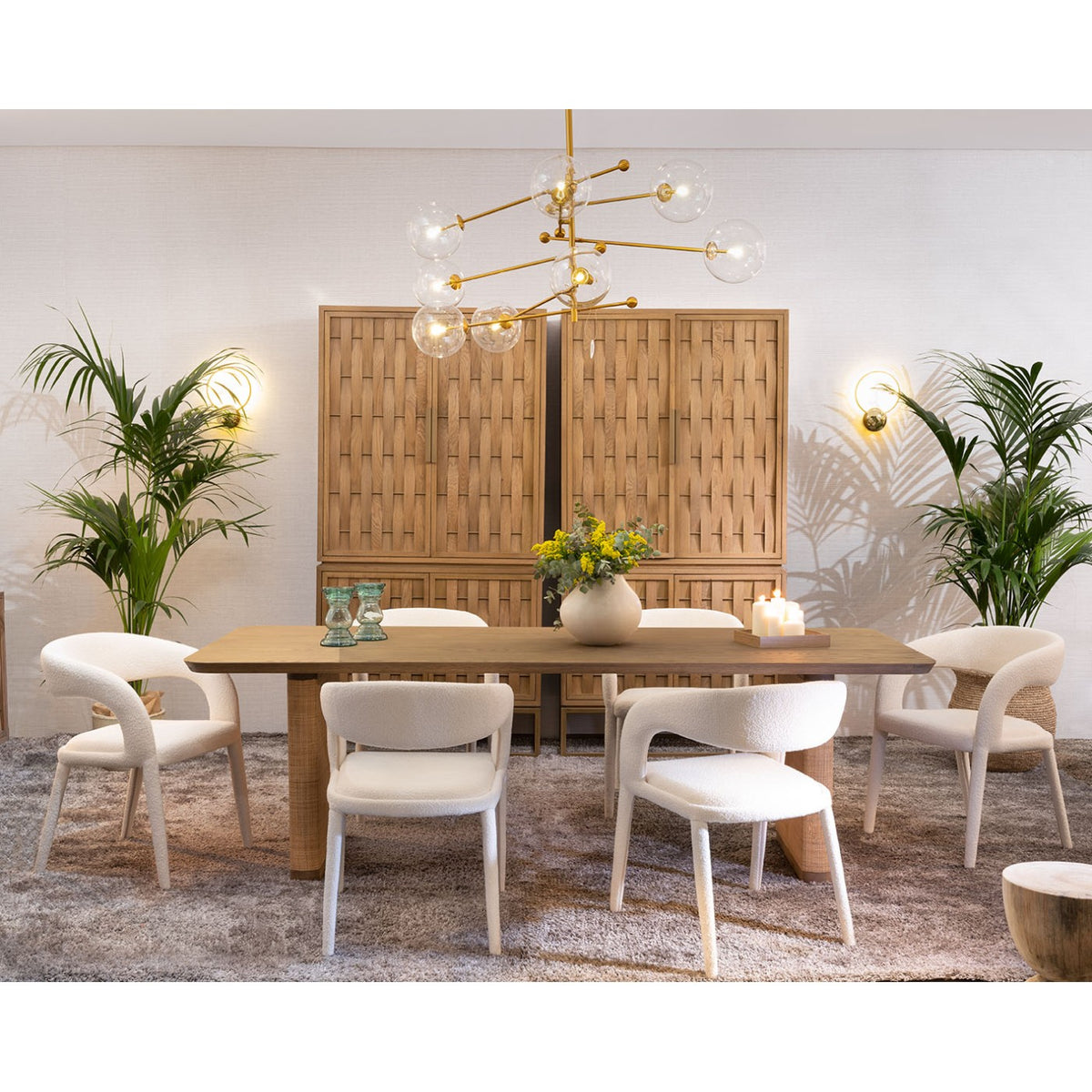 Silla tapizada gris topo Saignon
