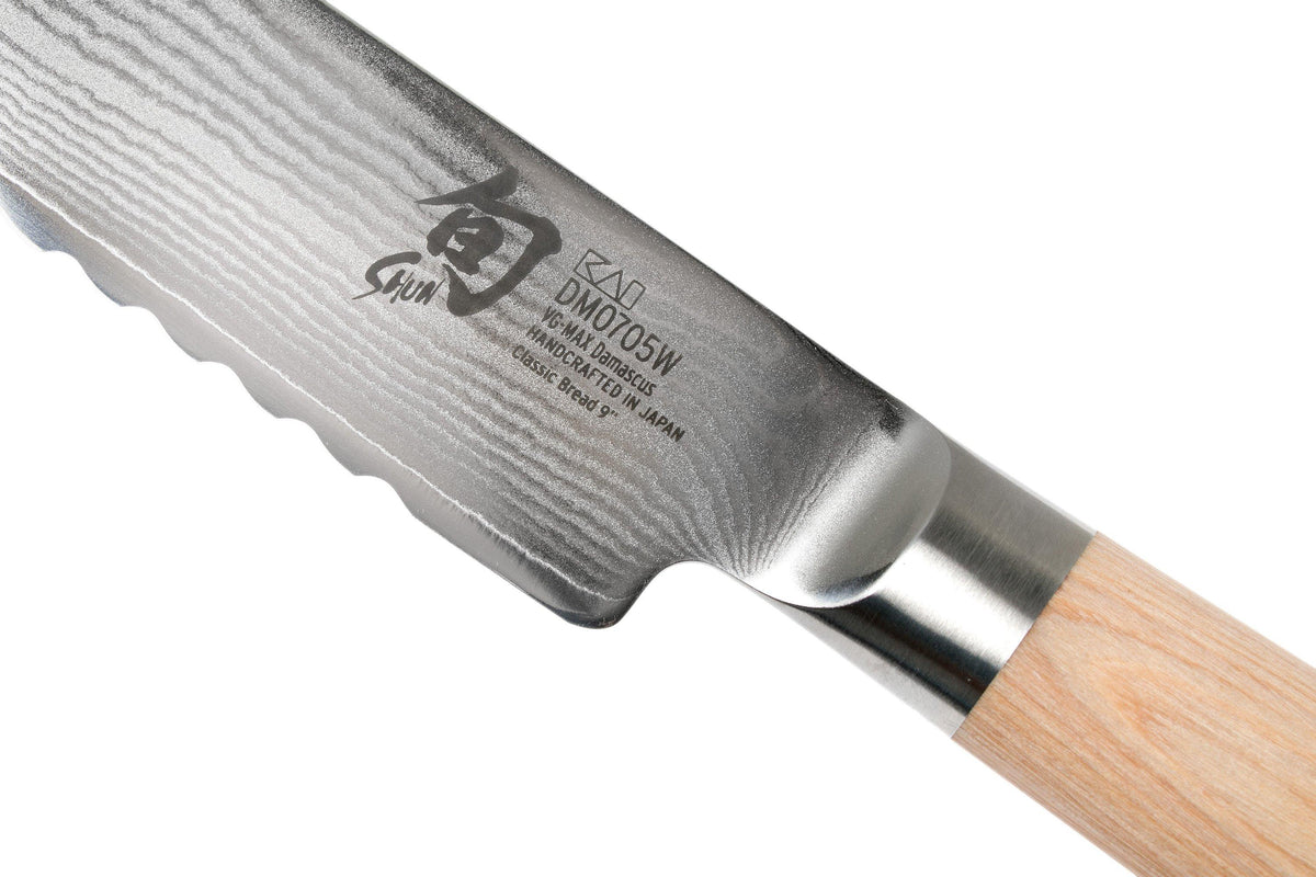 Cuchillo de pan Kai Shun Classic White 23 cm