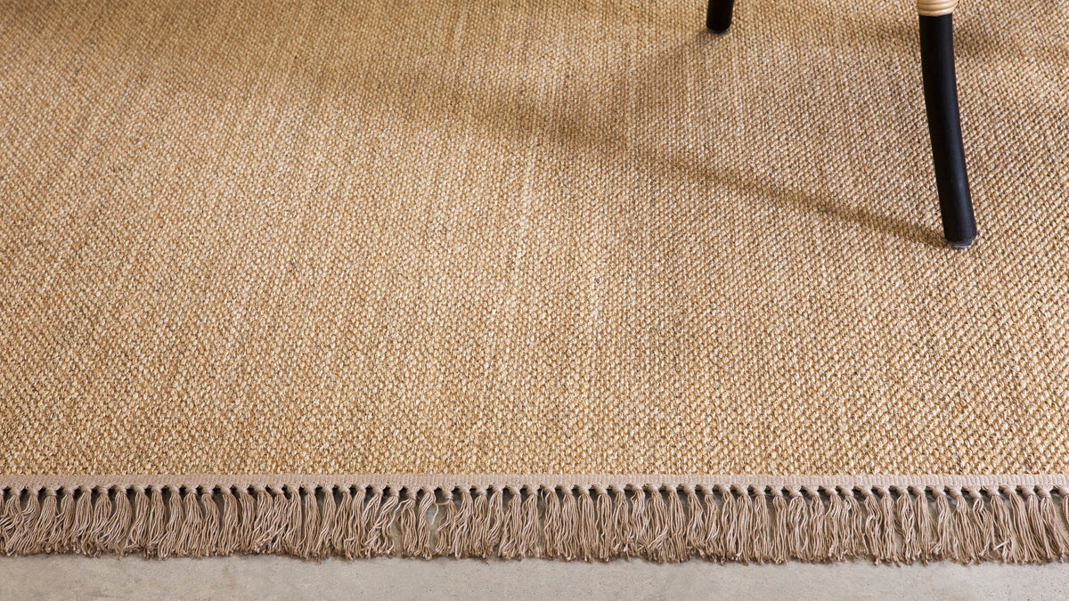 Alfombra redonda de sisal Hebi
