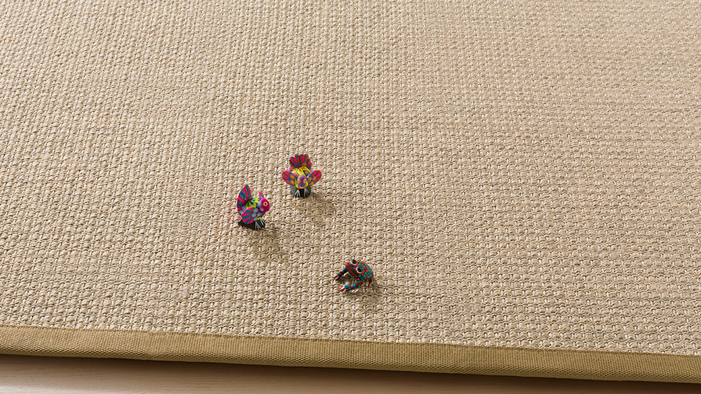 Alfombra redonda de sisal Heneken