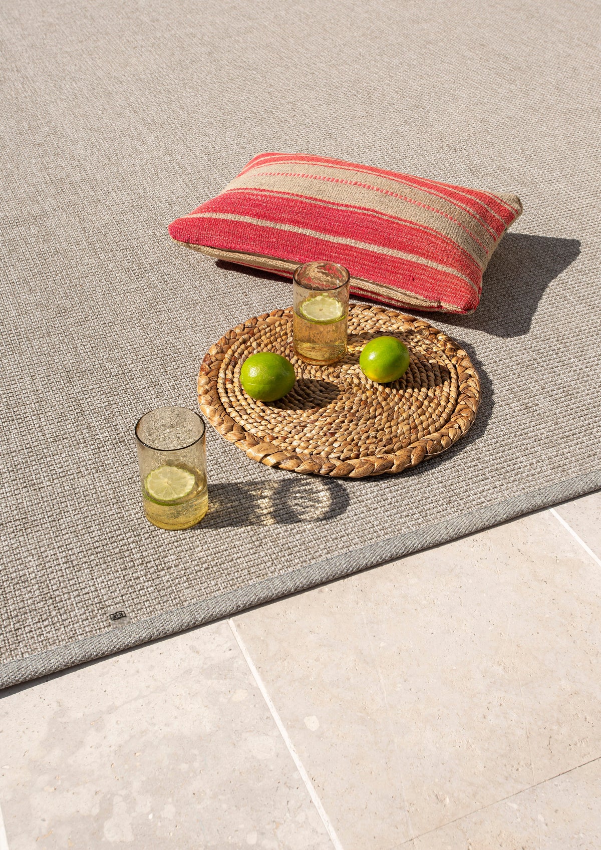 Alfombra rectangular de interior y exterior Hydro