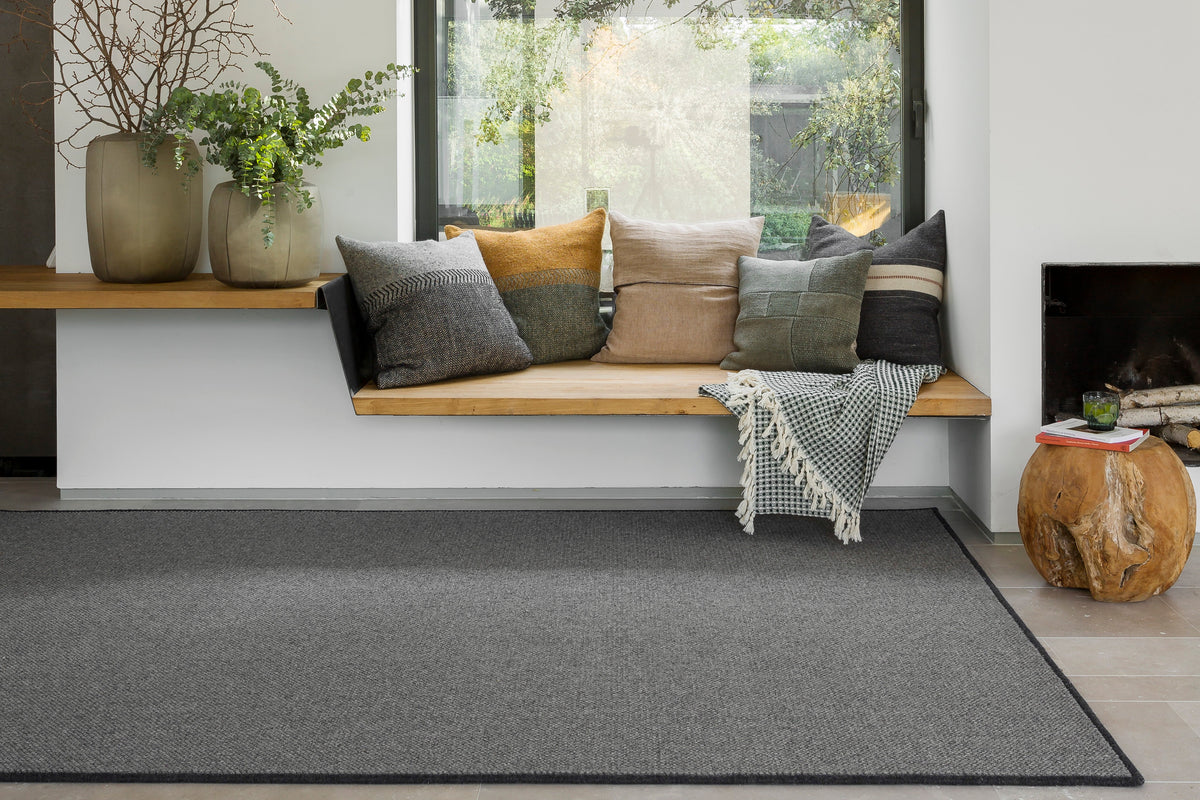 Alfombra rectangular de lana Karma