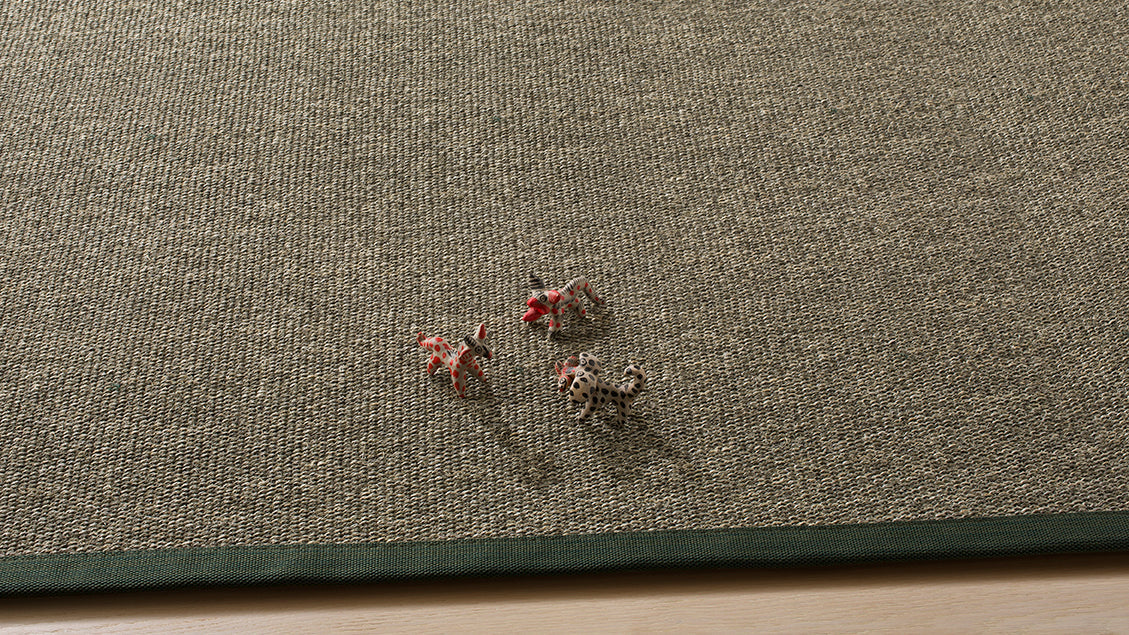Alfombra redonda de sisal Ki