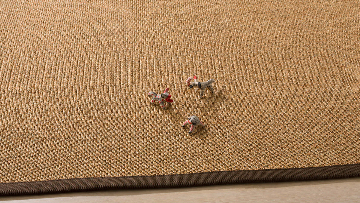 Alfombra redonda de sisal Ki