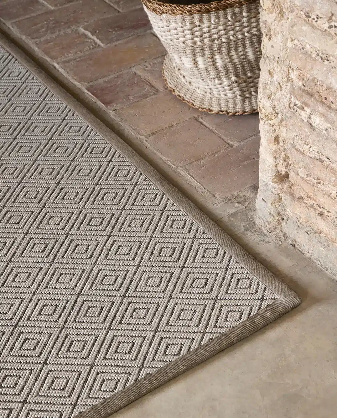 Alfombra Maya Rhomus - #pino_y_jacaranda#