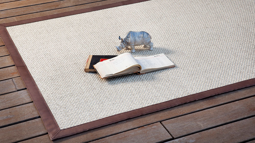 Alfombra redonda de sisal Oni