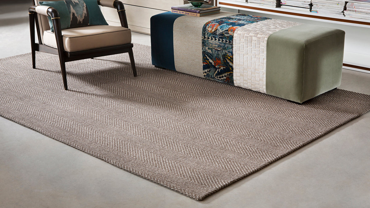 Alfombra rectangular de sisal Suiko