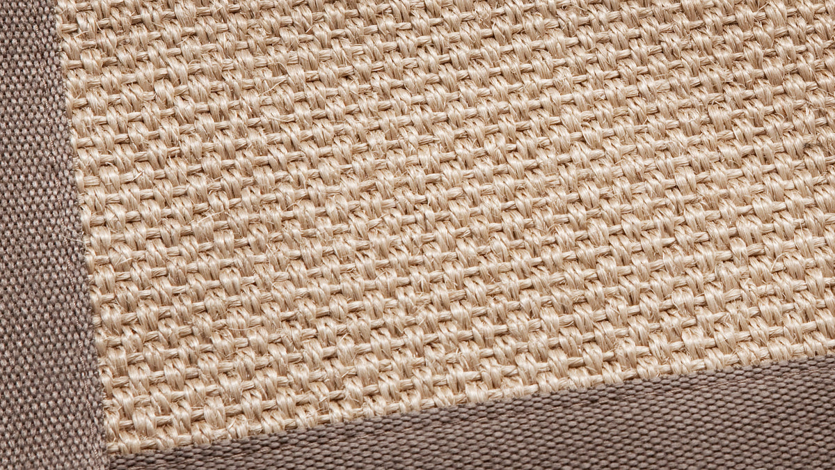 Alfombra redonda de sisal Tengu