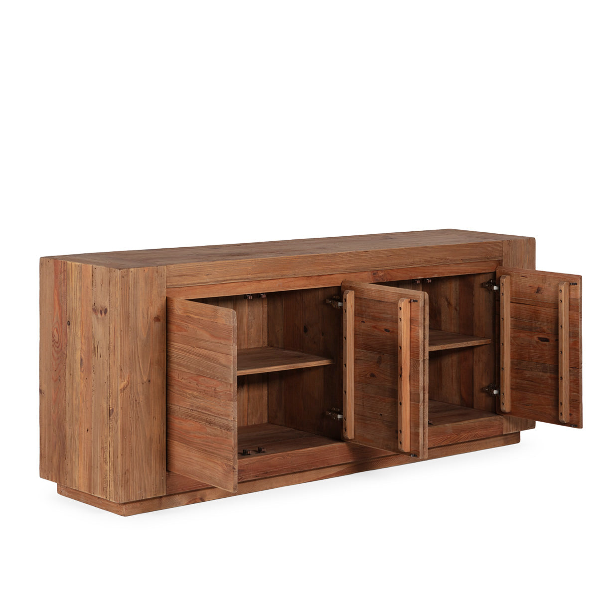 Aparador de madera de pino recuperado Kozani
