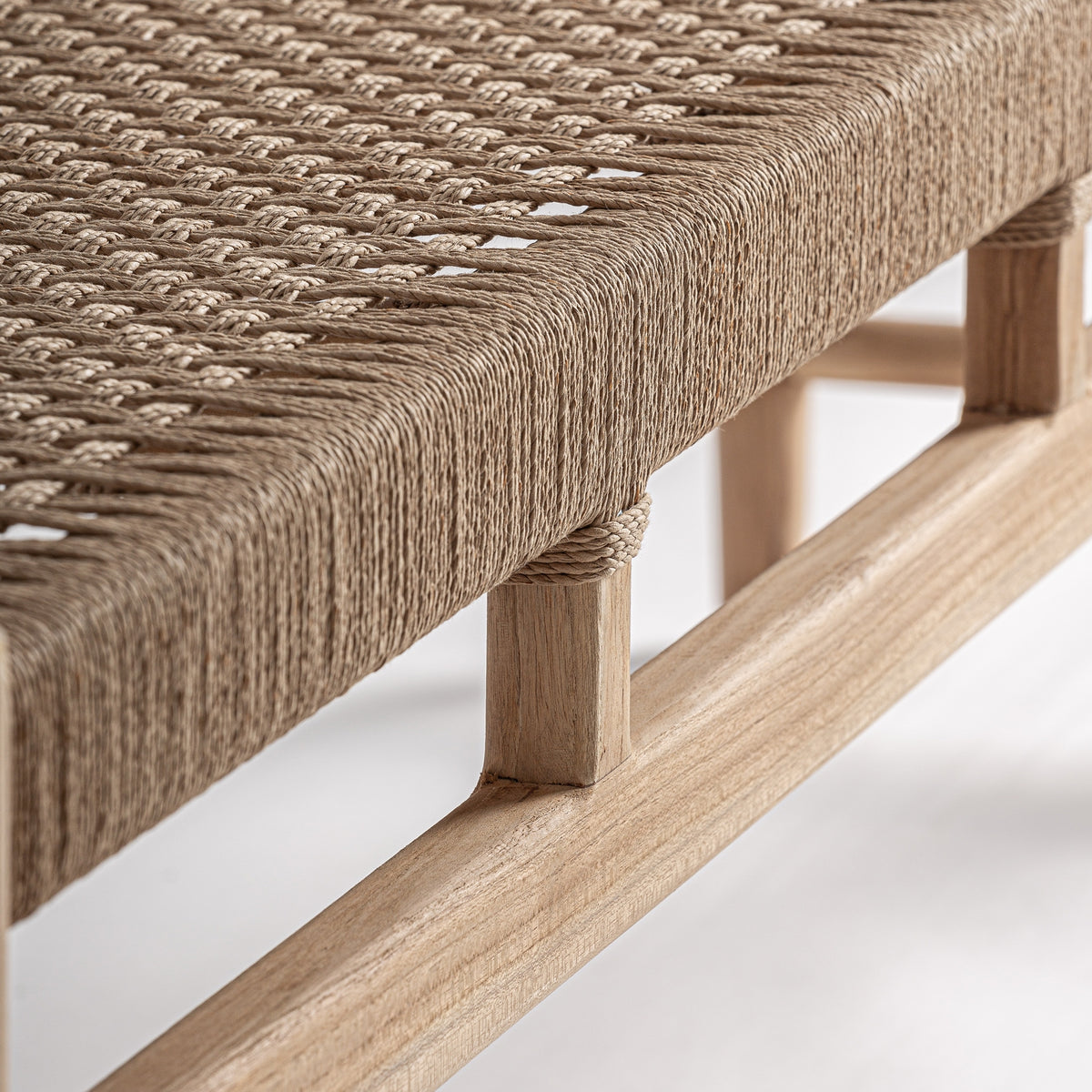 Banco de madera de teca Andratx 150 cm