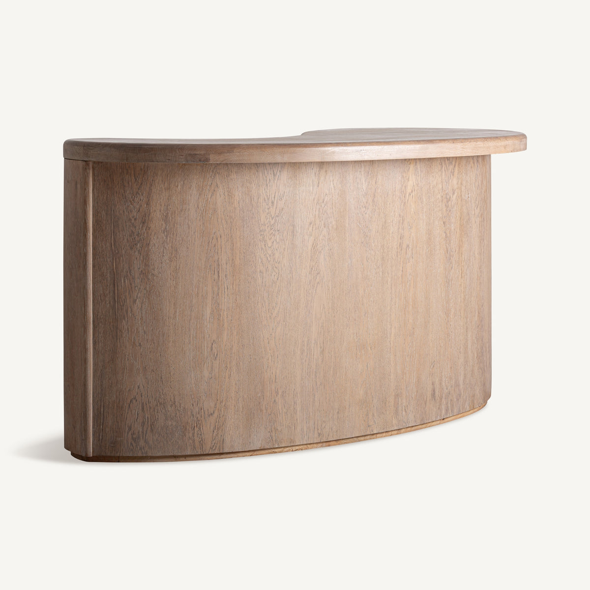 Barra de bar de madera de roble Felanitx