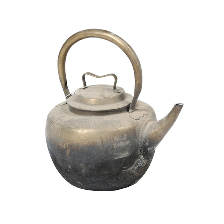 Tetera antigua de cobre Calcopirita