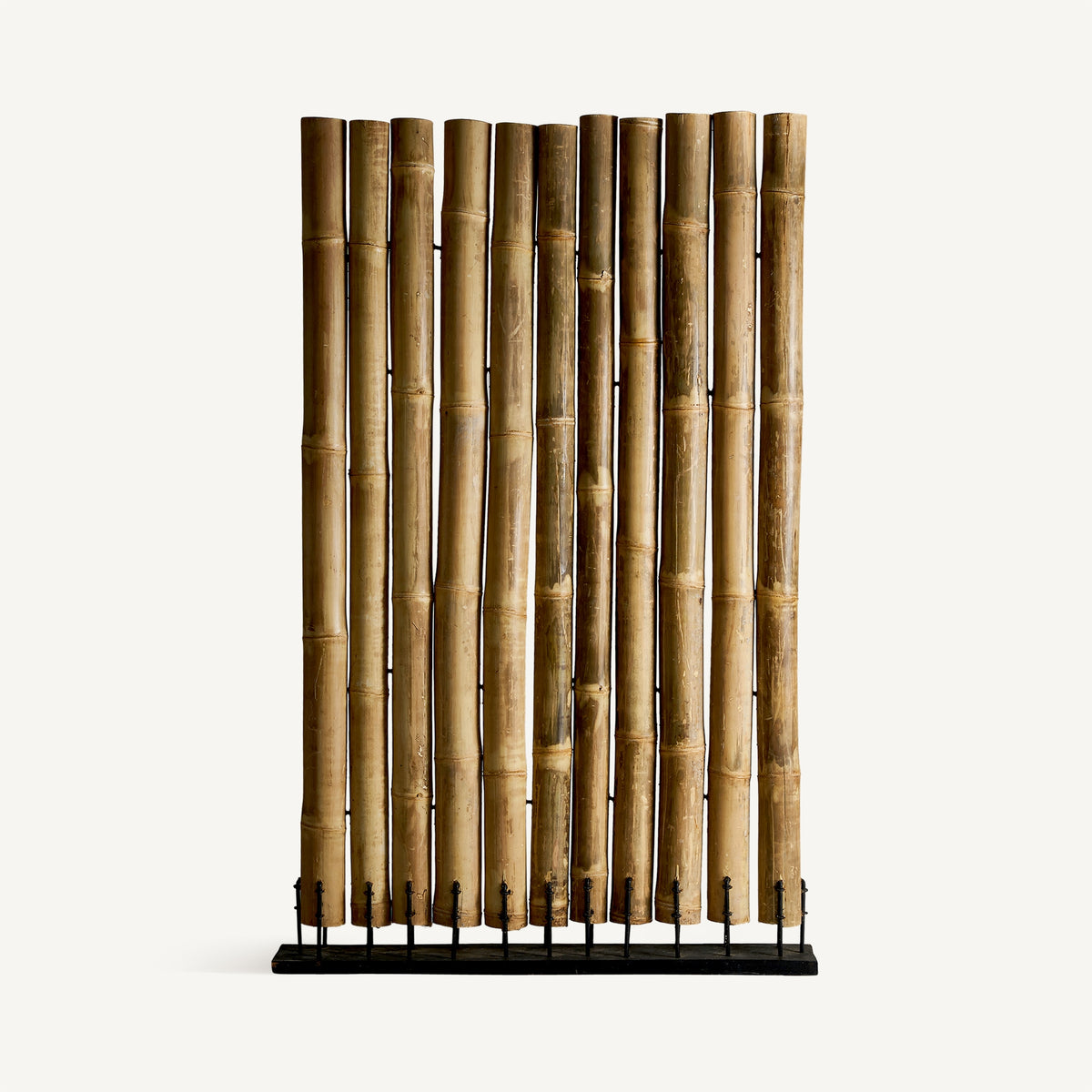Biombo de bambú y hierro Bocairent