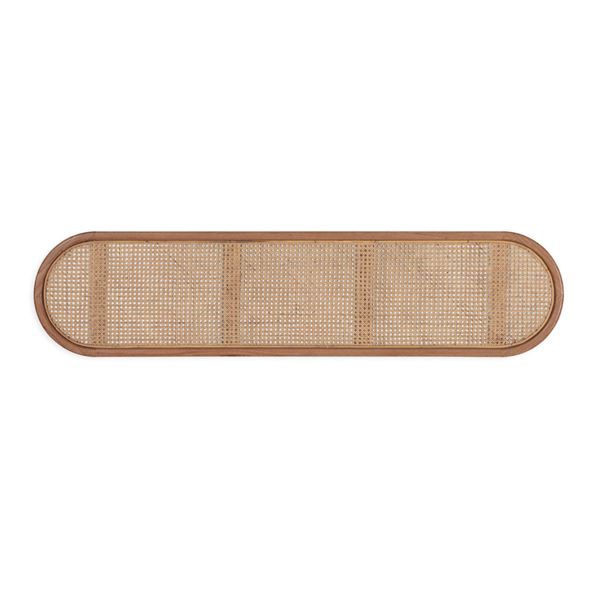 Cabecero de madera y ratán Giarre