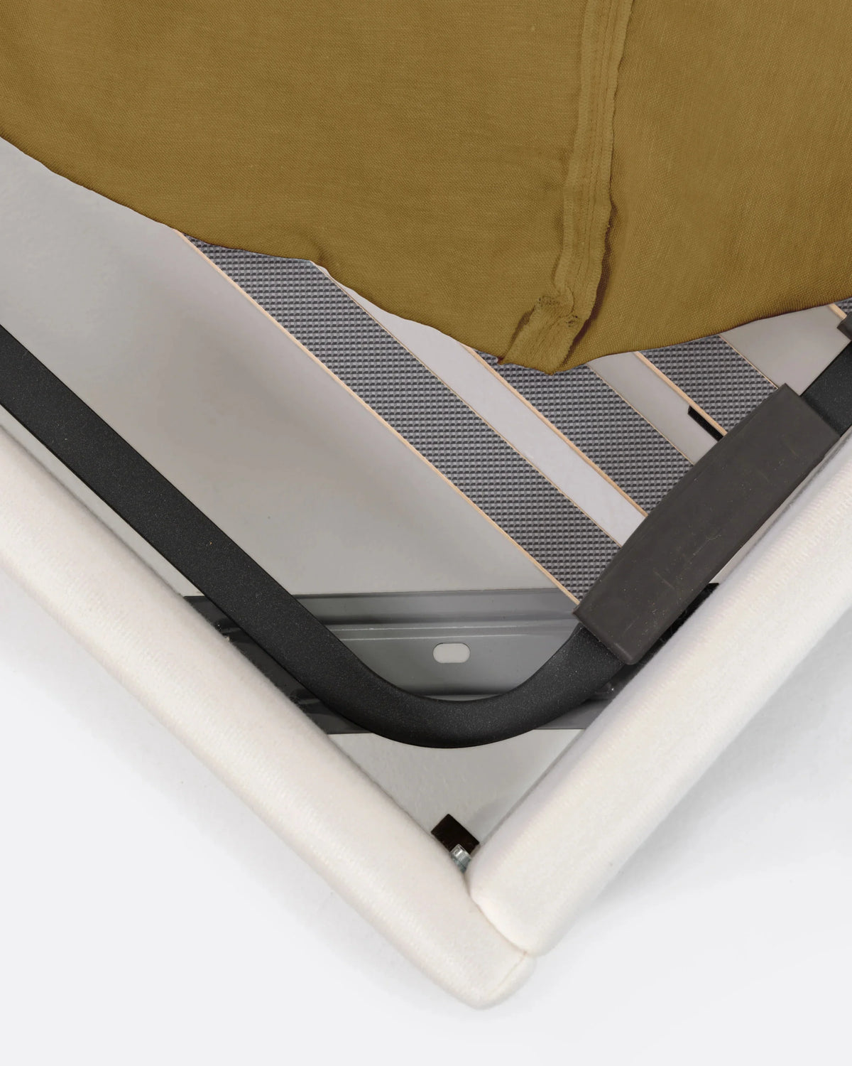 Cama con funda de lino Grazalema