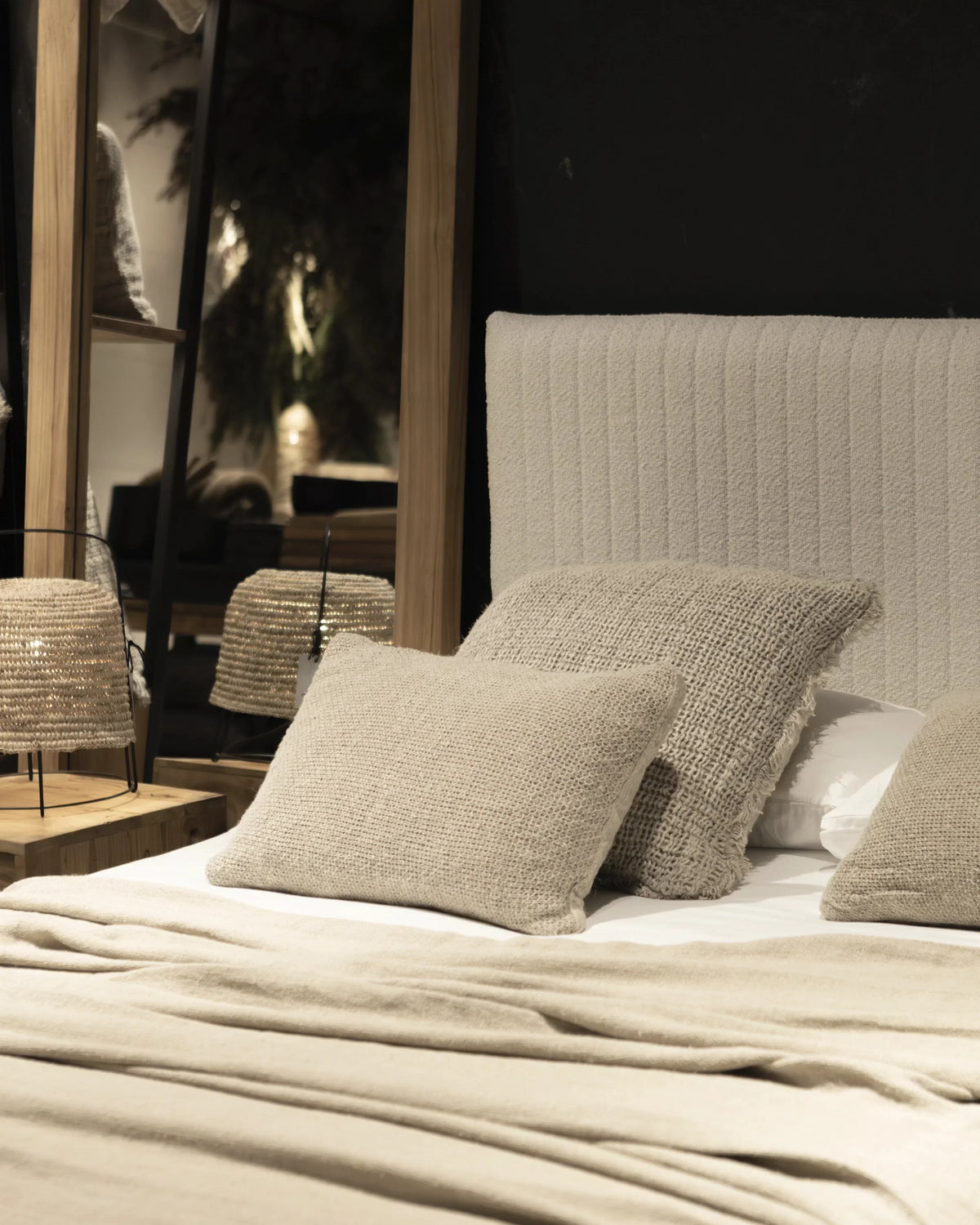 Cama con funda de olefina reciclada Beethoven