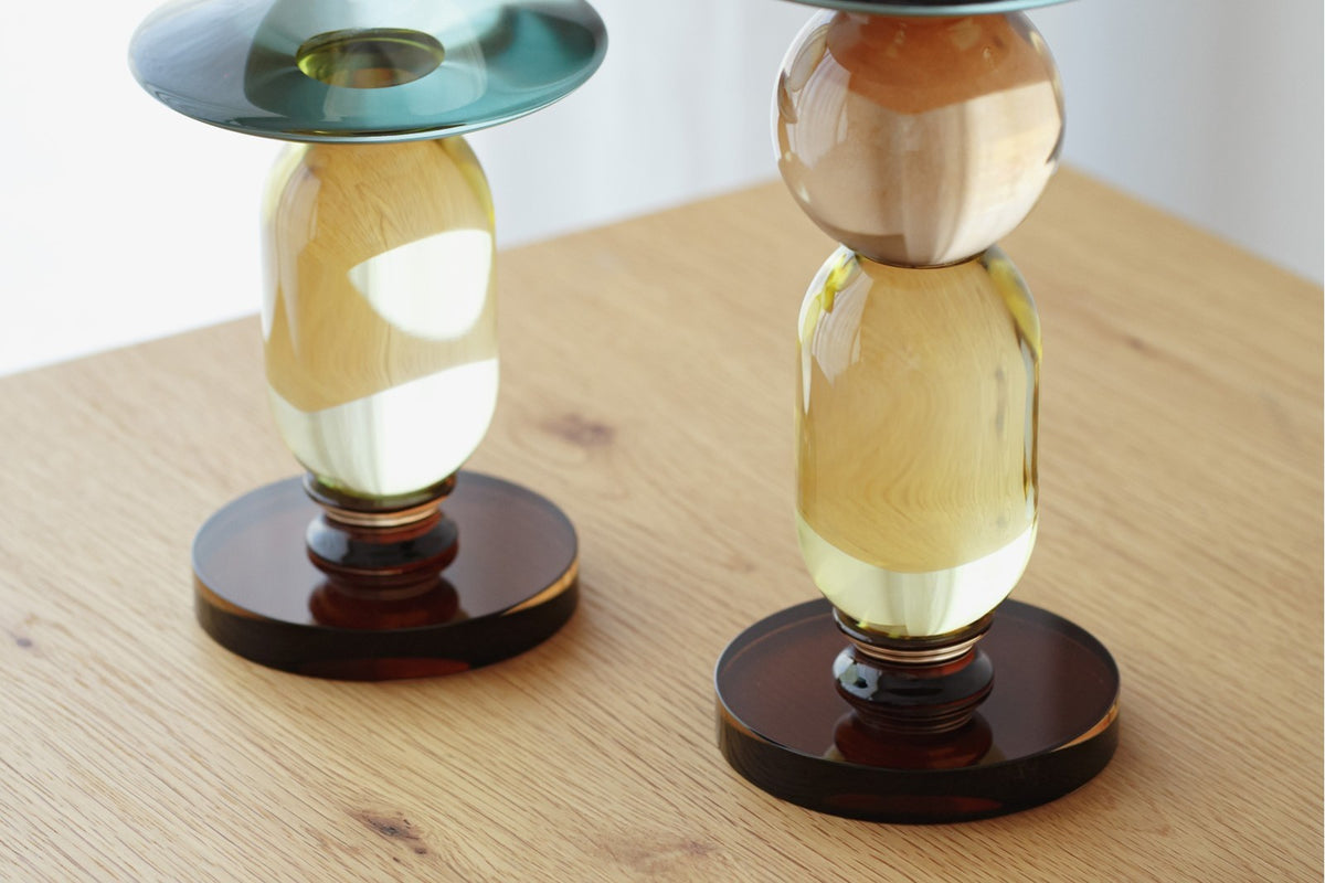 Candelabro Codos - #pino_y_jacaranda#