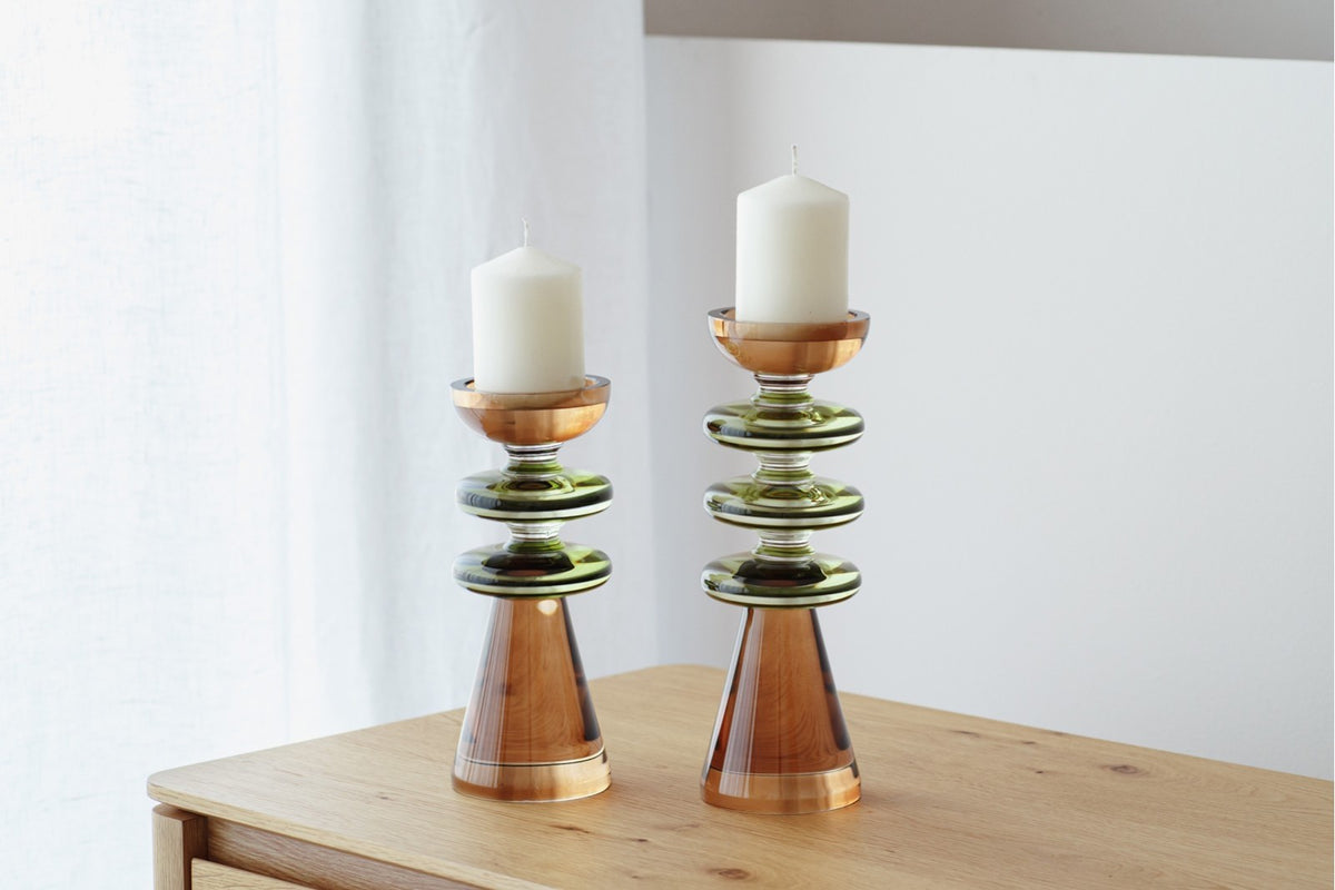 Candelabro Culla - #pino_y_jacaranda#