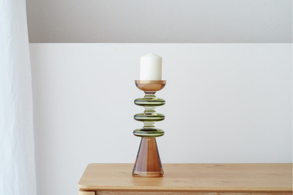 Candelabro Culla - #pino_y_jacaranda#