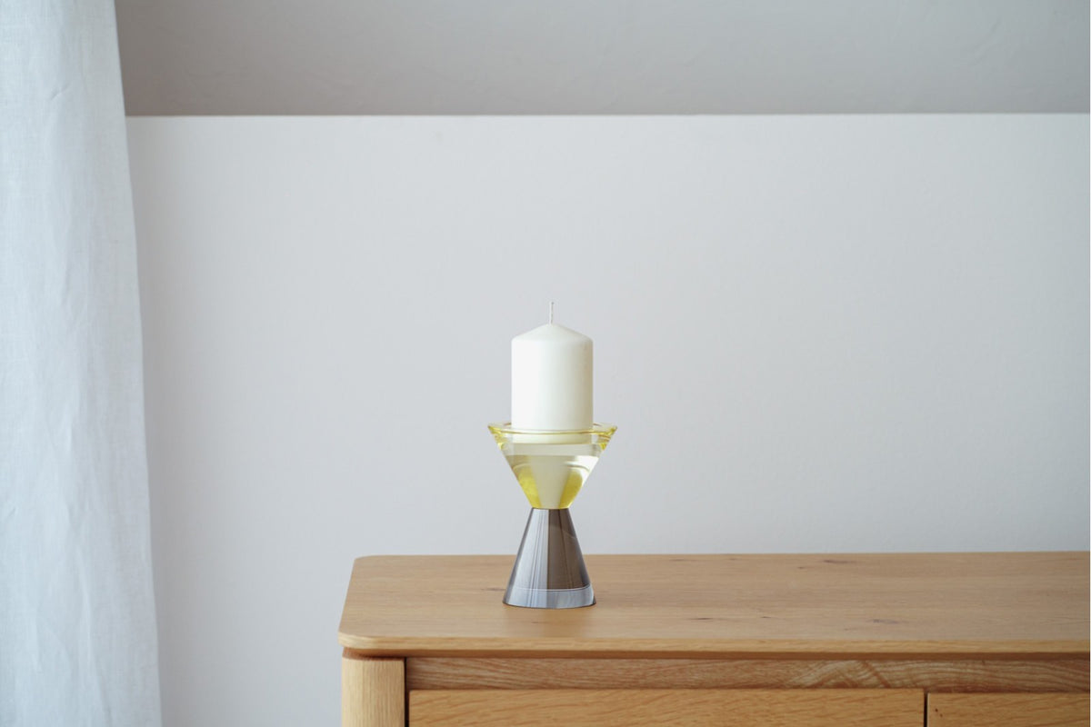 Candelabro Cabezuela - #pino_y_jacaranda#