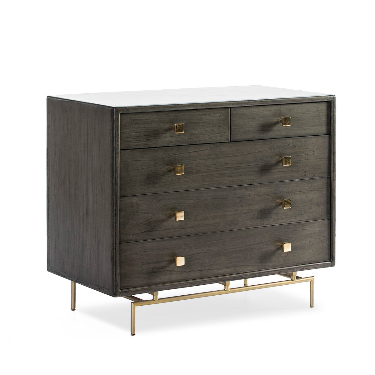 Cómoda de madera y metal Chamberí