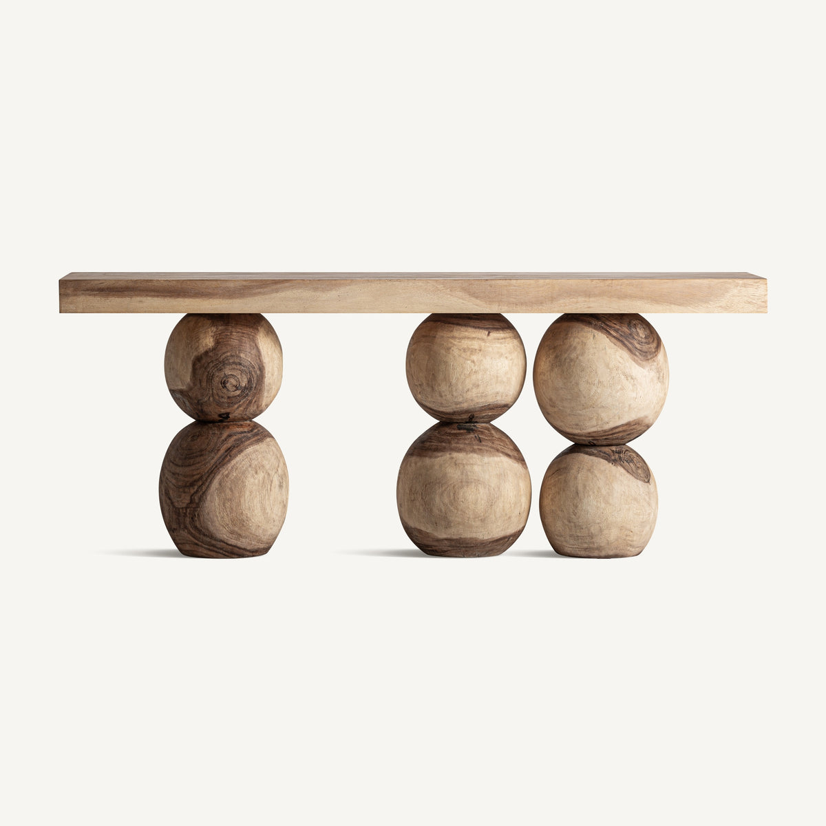 Consola de madera de suar orgánica Calabardina