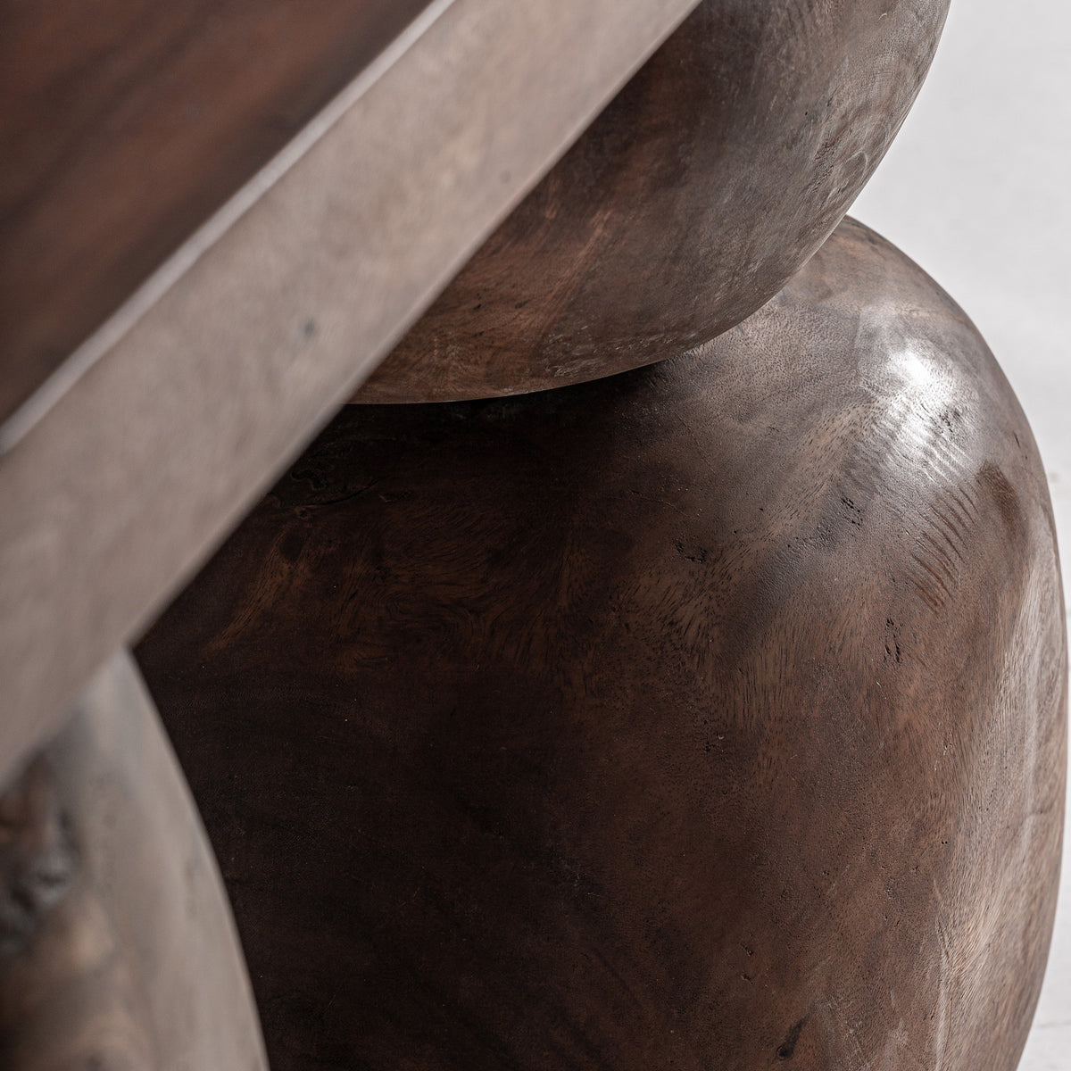 Consola de madera de suar Sencelles 200 cm