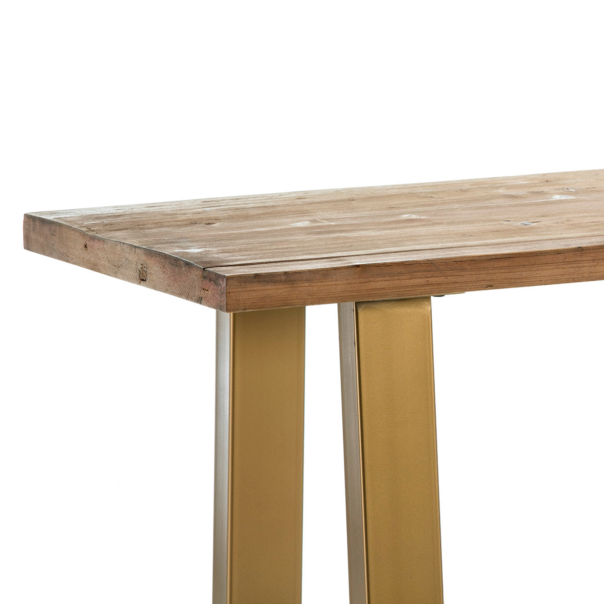 Consola de madera y metal Giglio