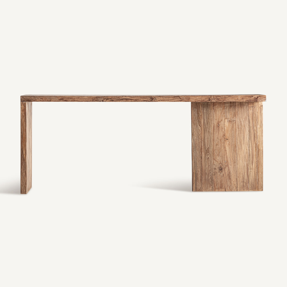 Consola de teca reciclada Lorquí