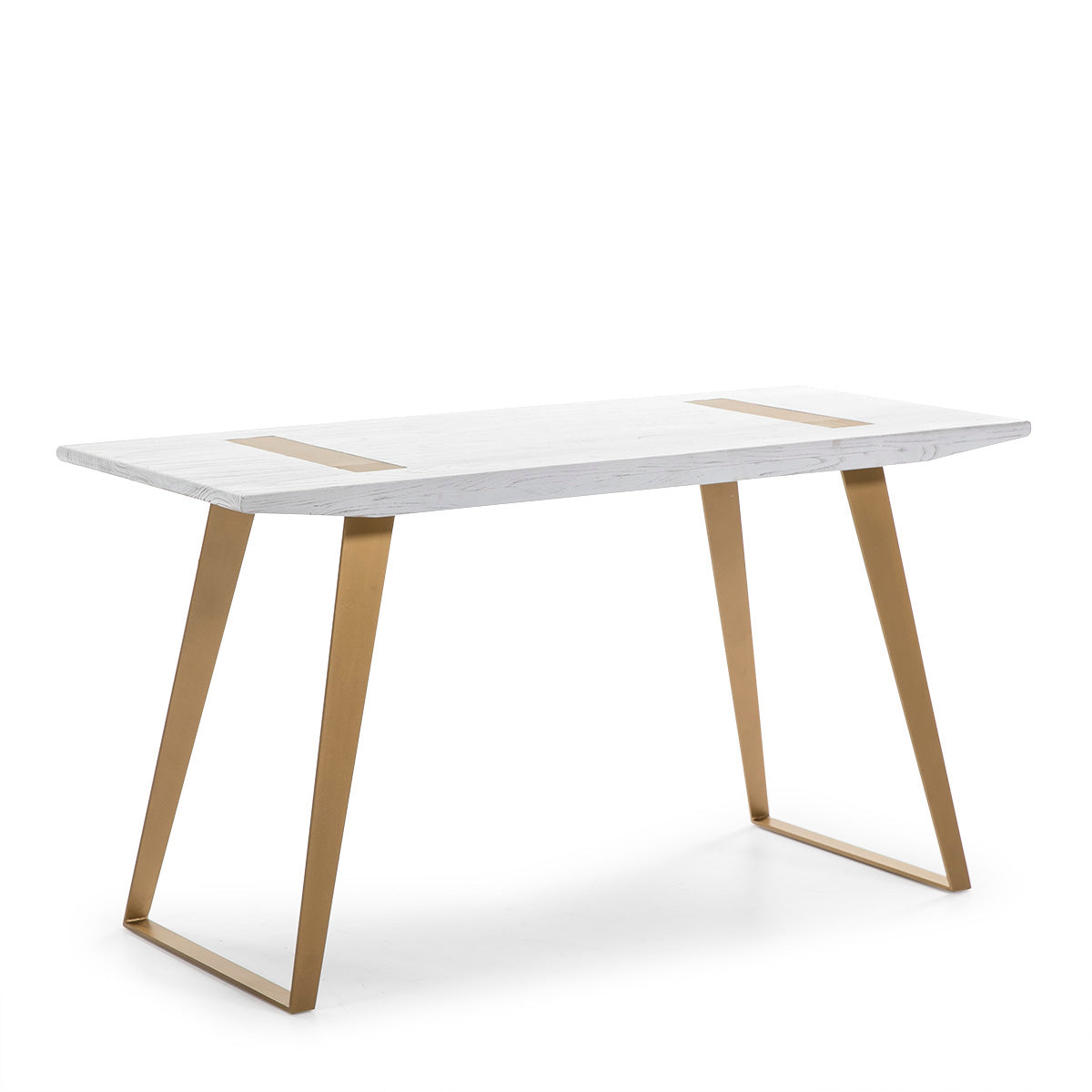 Escritorio de madera y metal Nazaré