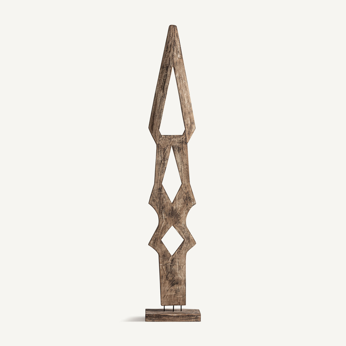 Escultura de madera suar Anafi 210 cm