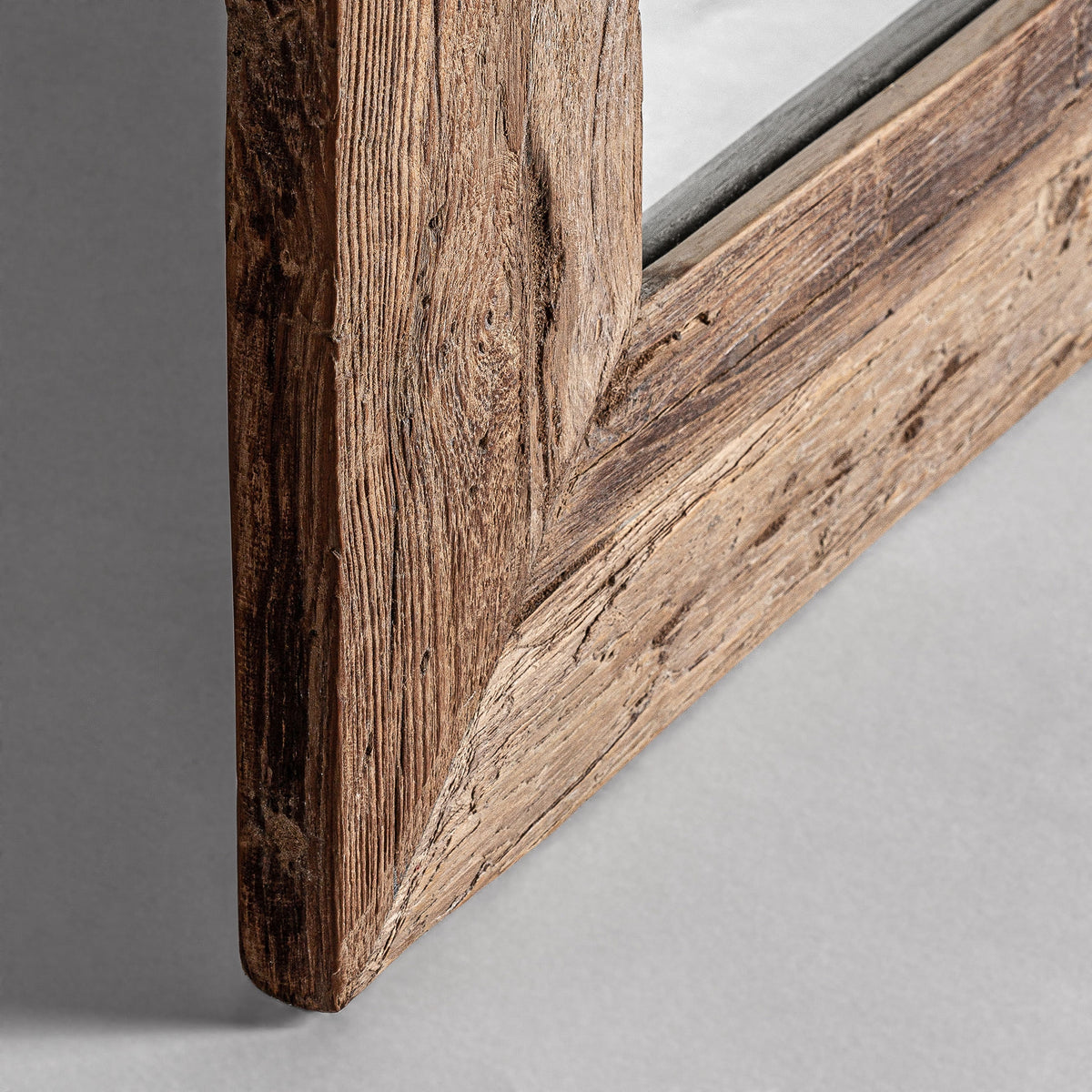 Espejo de madera de teka Kamari 121 x 202 cm