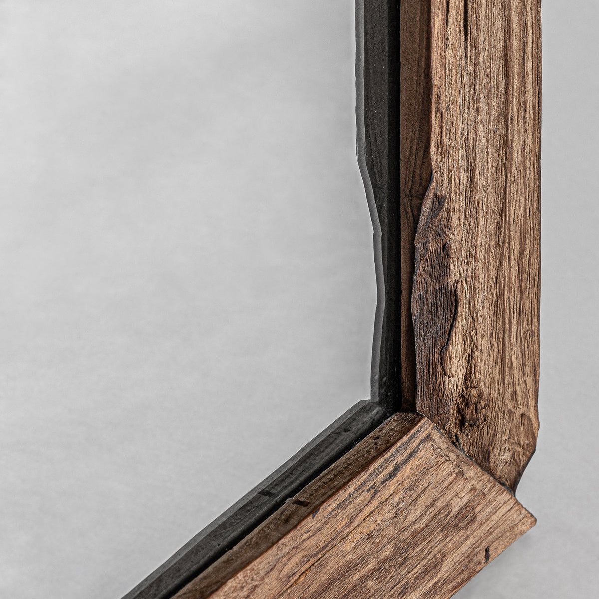 Espejo de madera de teka Kamari 65 x 150 cm