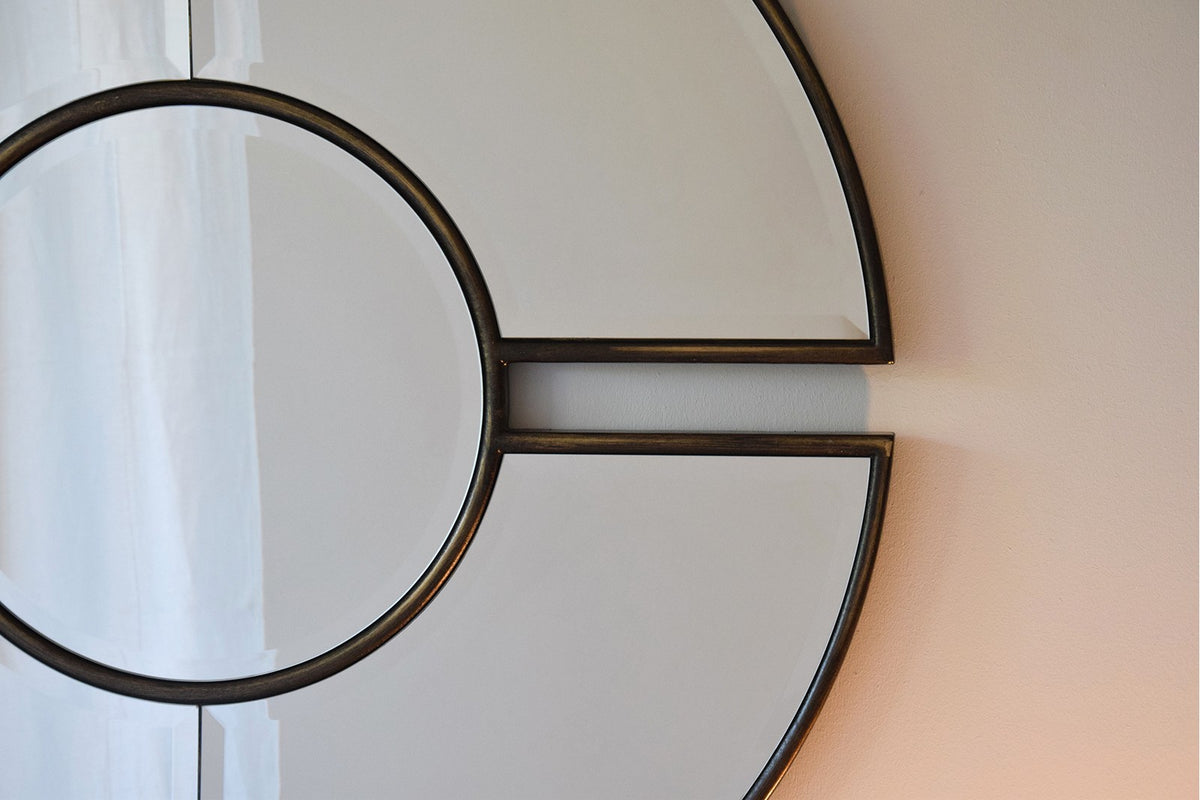 Espejo Decorativo Albarracín - #pino_y_jacaranda#