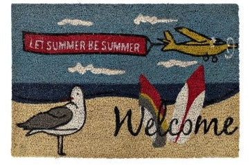 Felpudo Summer Plane - #pino_y_jacaranda#