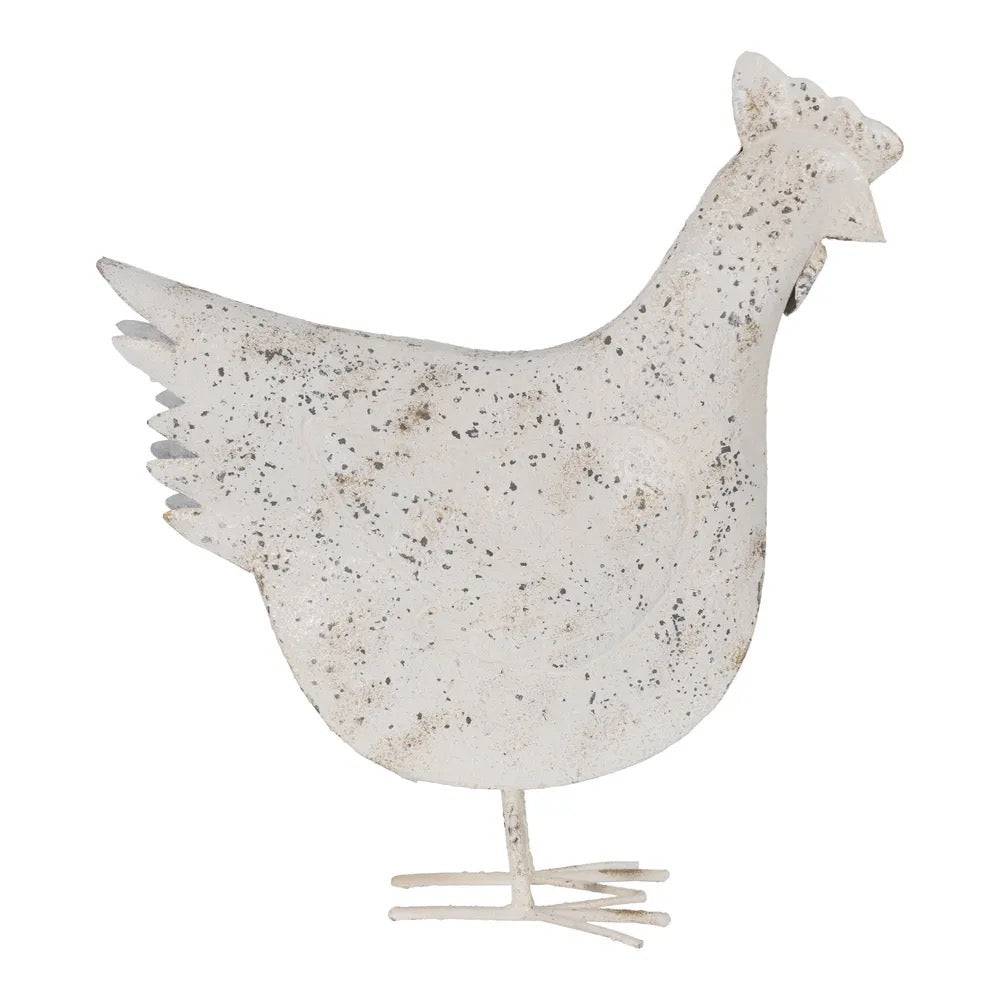 Figura Gallina Metal - #pino_y_jacaranda#