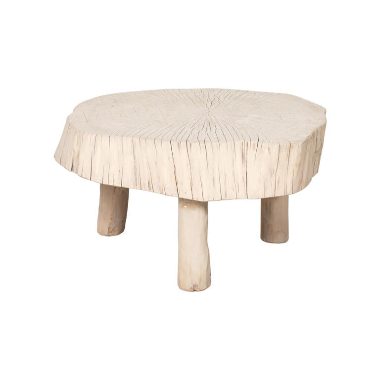 Mesa de centro natural de álamo Junming