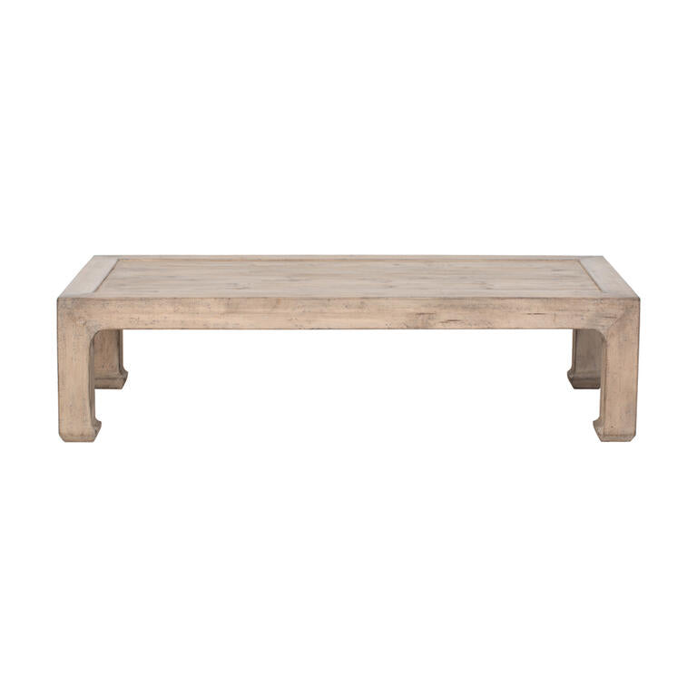 Mesa de centro natural de pino Alimoche