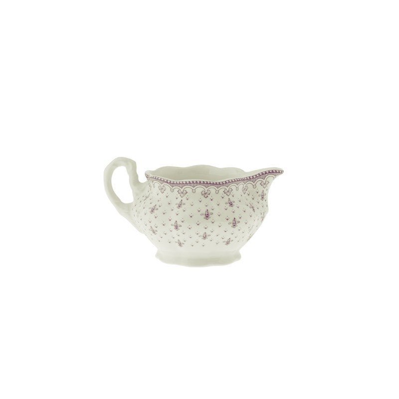 Juego de Té de 15 Piezas La Cartuja Colección Flor de Lis Rosa - #pino_y_jacaranda#