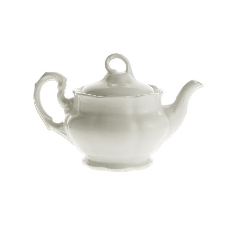 Juego de Té de 27 Piezas La Cartuja Colección Aurora Blanca - #pino_y_jacaranda#
