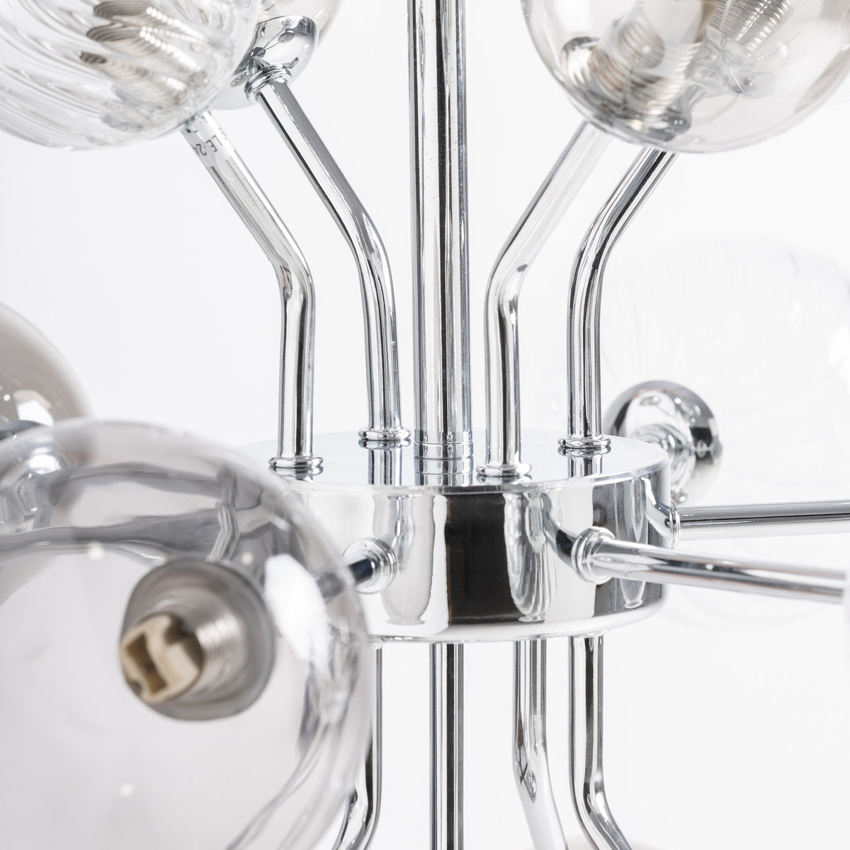 Lámpara colgante de cristal ahumado Vilopriu