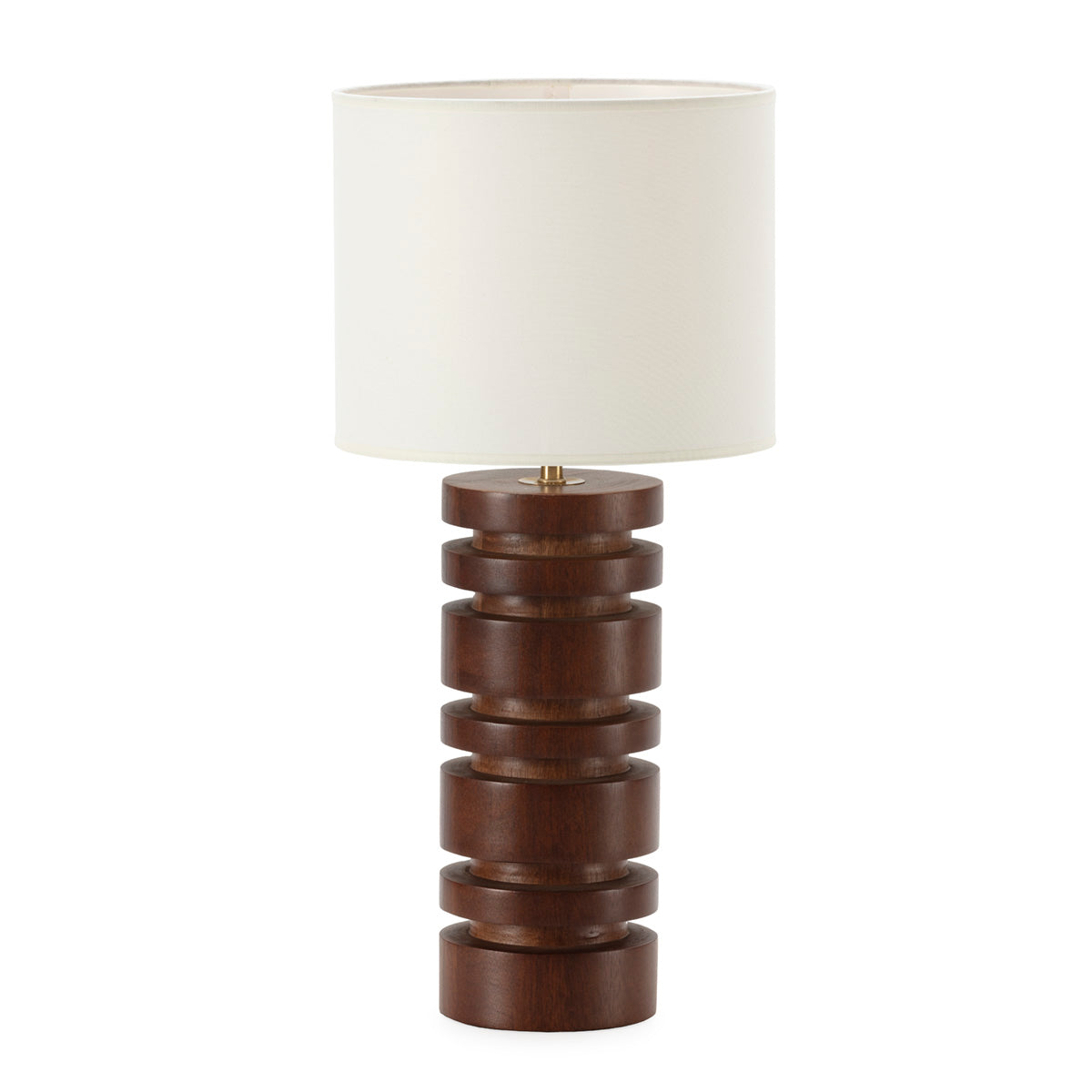 Lámpara de sobremesa de madera de mango Lipari